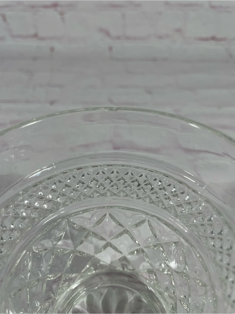 Vintage Anchor Hocking Wexford Old Fashioned Clear Glasses Set of 3